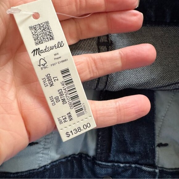 Madewell NWT The Perfect Vintage Wide Leg Jean - Picture 11 of 11